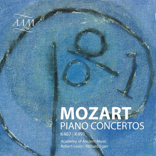 Album cover art for Mozart: Piano Concertos Nos. 21 & 24
