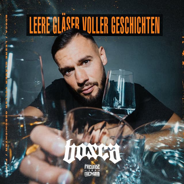 Album cover art for Leere Gläser voller Geschichten