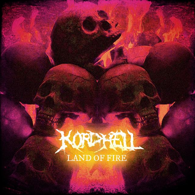 Album cover art for LAND OF FIRE