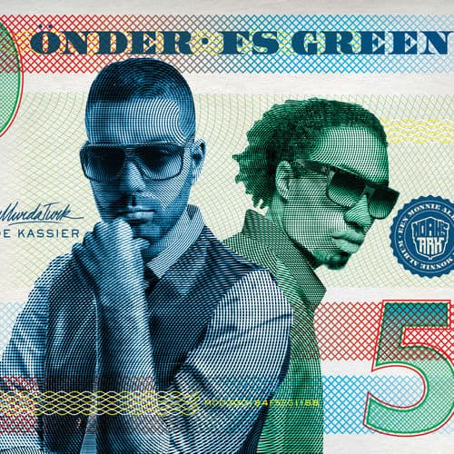 Album cover art for De Kassier: Een Monnie Album