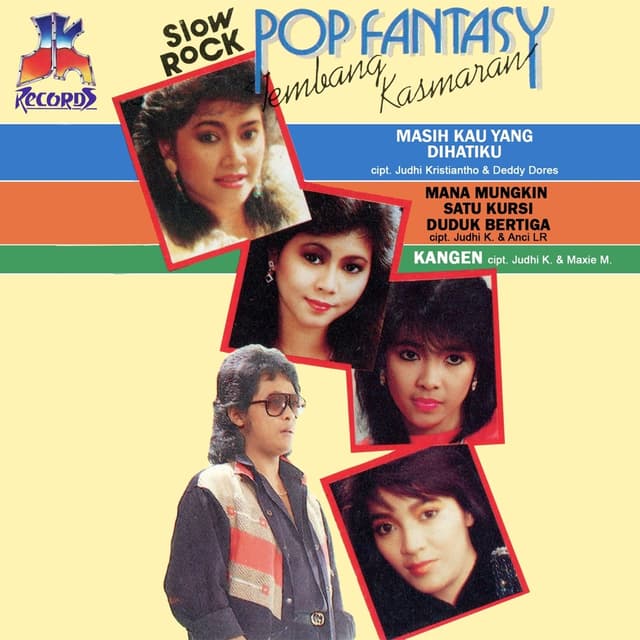Album cover art for Pop Fantasy Tembang Kasmaran