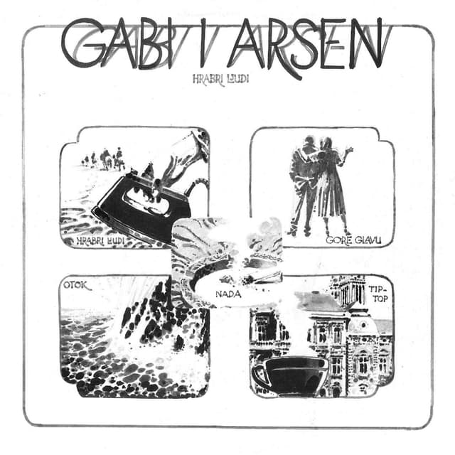 Album cover art for Hrabri Ljudi