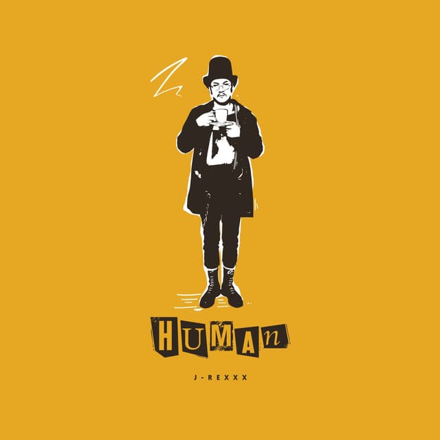 Album cover art for Human