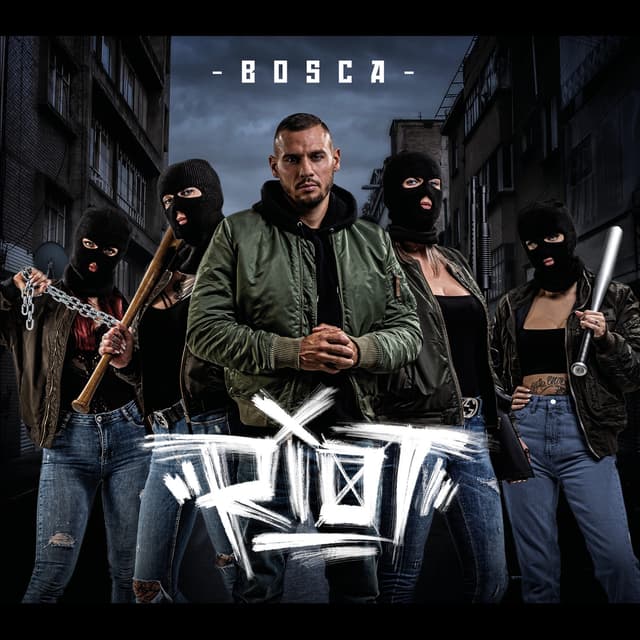 Album cover art for Riot