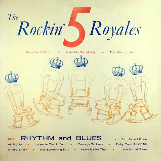 Album cover art for The Rockin’ 5 Royales