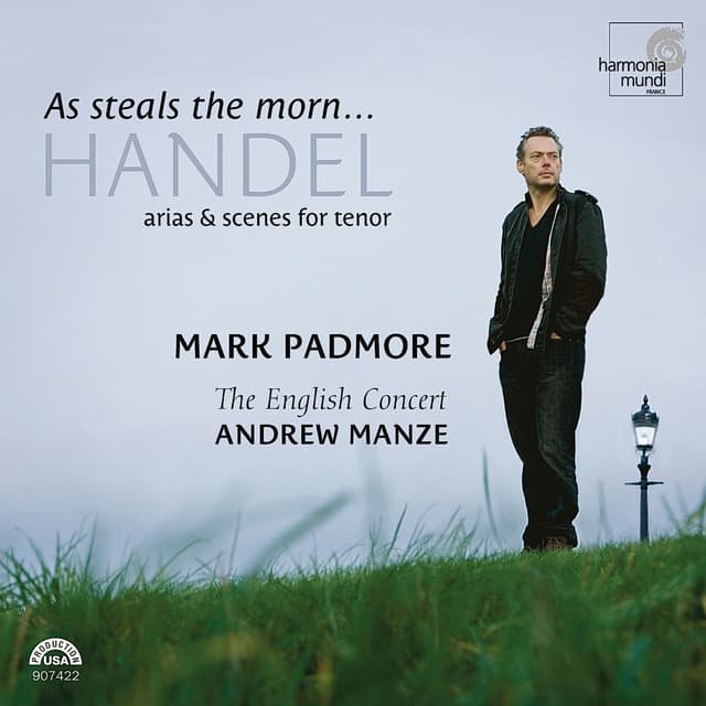 Album cover art for Handel: As Steals the Morn... Arias & Scenes for Tenor
