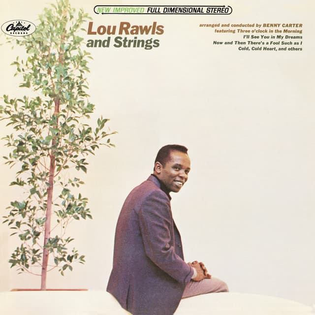 Album cover art for Lou Rawls And Strings