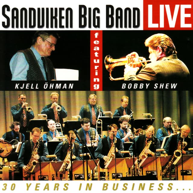 Album cover art for Live / Thirty Years In Business