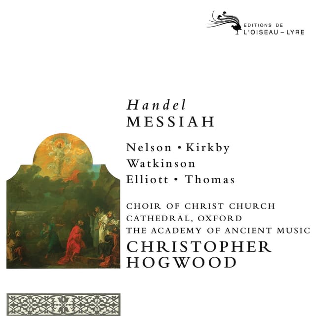 Album cover art for Handel: Messiah