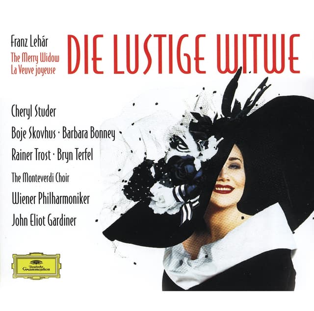 Album cover art for Lehár: Die Lustige Witwe