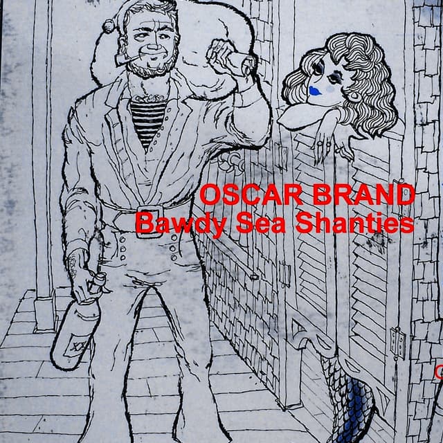 Album cover art for Bawdy Sea Shanties