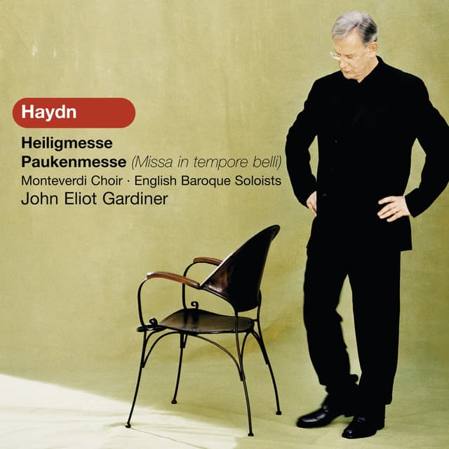 Album cover art for Haydn: Heiligmesse; Paukenmesse (Missa in tempore belli)