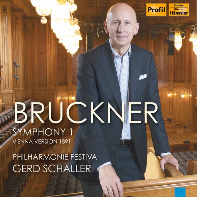Album cover art for Bruckner: Symphony no. 1 (Vienna Version, 1891)