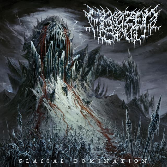 Album cover art for Glacial Domination