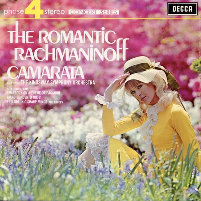Album cover art for The Romantic Rachmaninoff