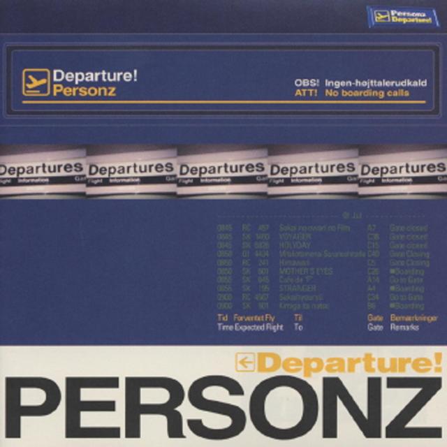 Album cover art for Departure