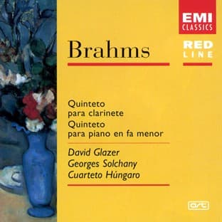 Album cover art for Brahms: Quinteto Para Clarinete, Quinteto Para Piano En Fa Menor