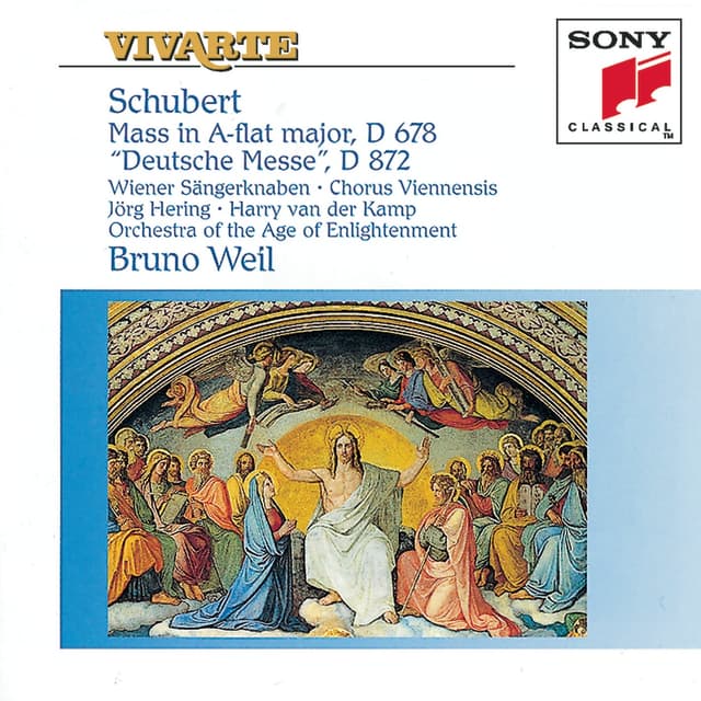 Album cover art for Missa D 678; Deutsche Messe D 872