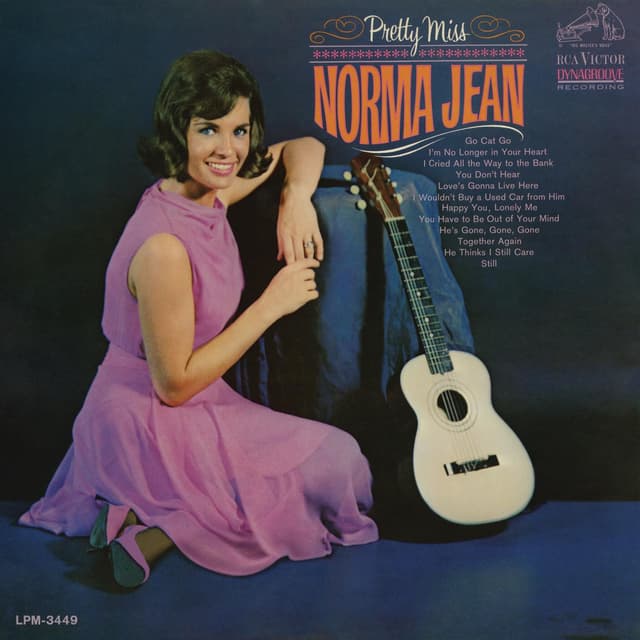 Album cover art for Pretty Miss Norma Jean