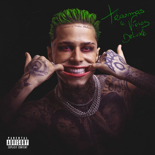 Album cover art for Traumas e Vícios (Deluxe)