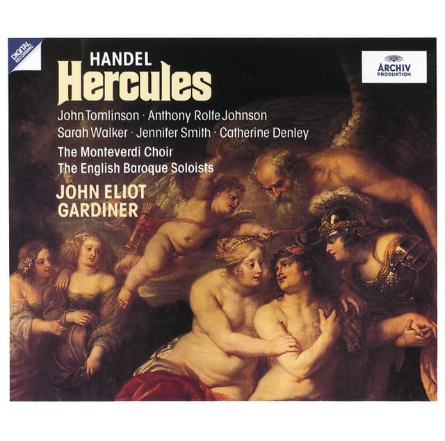 Album cover art for Hande: Hercules