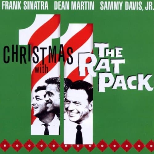 Album cover art for Christmas with the Rat Pack