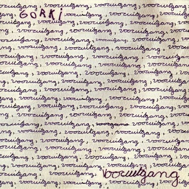 Album cover art for Vooruitgang