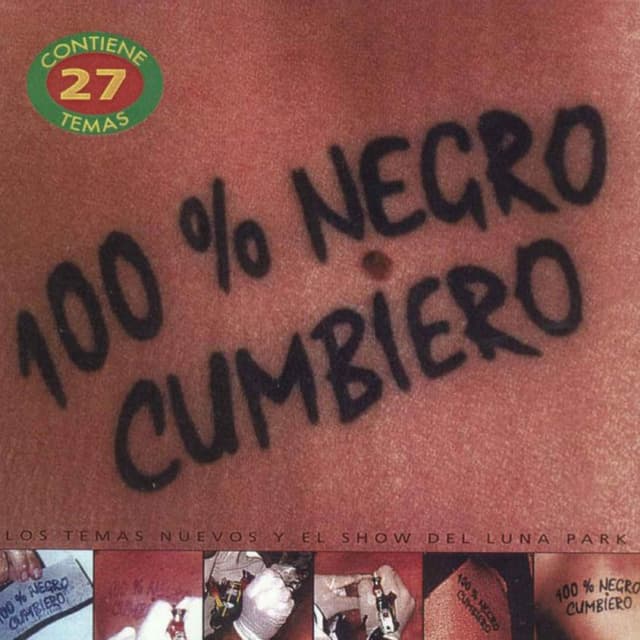 Album cover art for 100% Negro Cumbiero