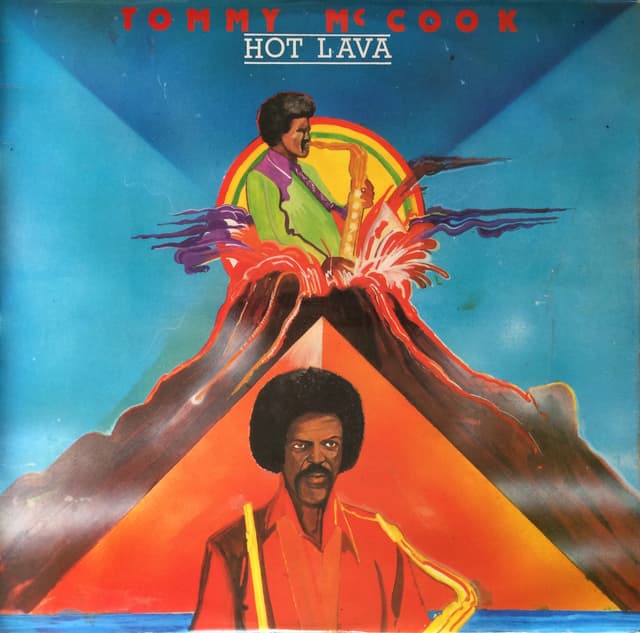 Album cover art for Hot Lava