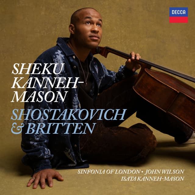 Album cover art for Shostakovich: Cello Concerto No. 2; Britten: Cello Sonata