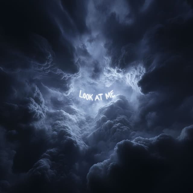 Album cover art for look at me