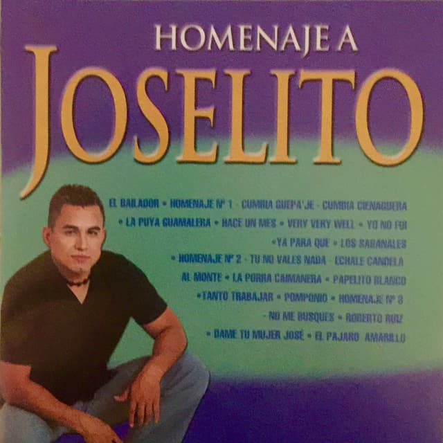 Album cover art for Homenaje a Joselito