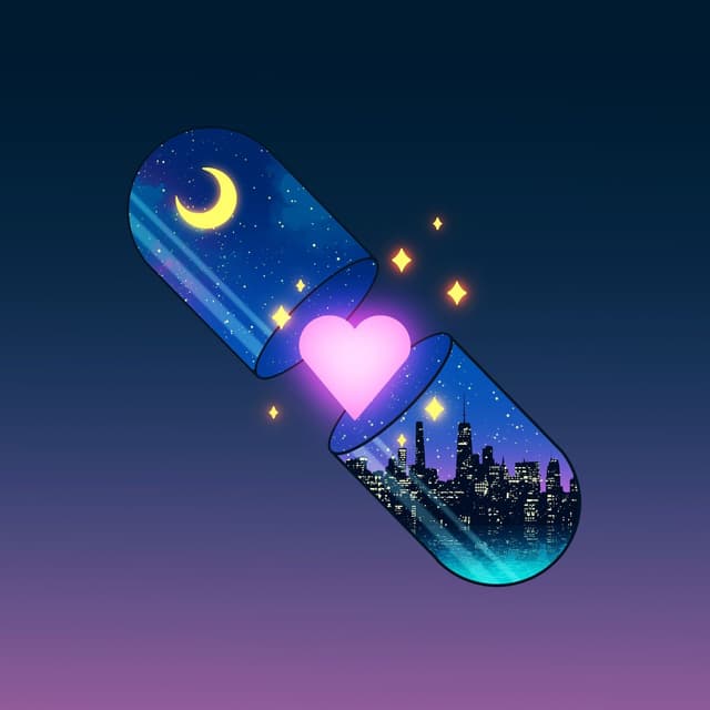 Album cover art for Back in Love City
