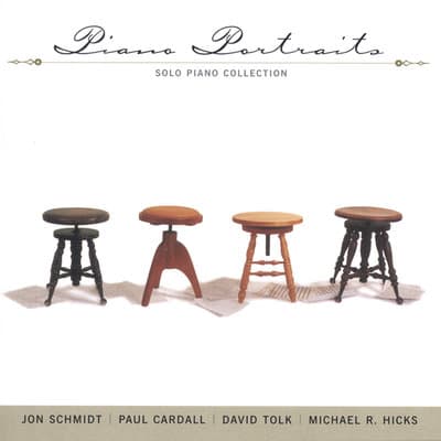 Album cover art for Piano Portraits