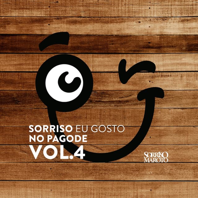 Album cover art for Sorriso Eu Gosto no Pagode Vol. 4