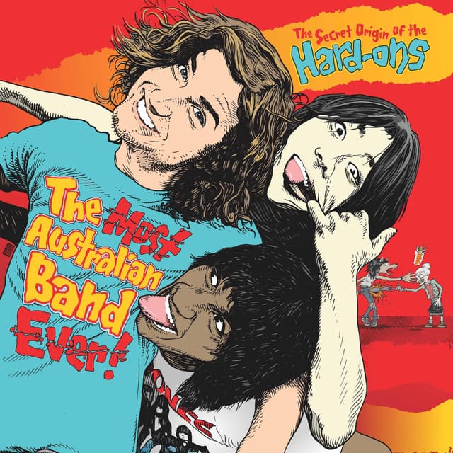 Album cover art for The Most Australian Band Ever!