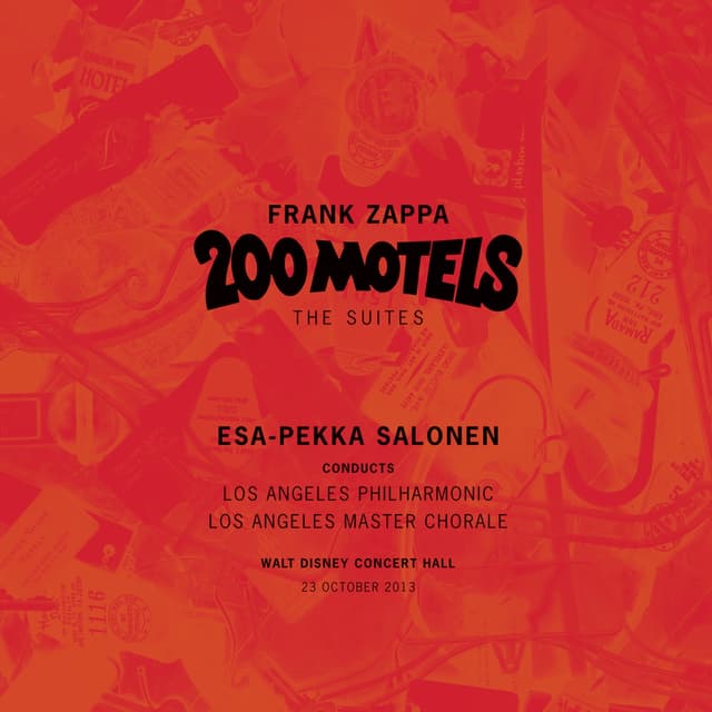 Album cover art for Frank Zappa : 200 Motels - The Suites