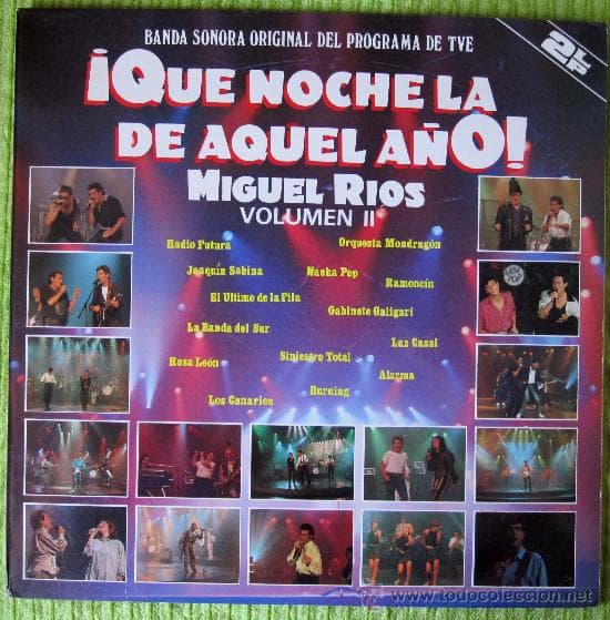 Album cover art for Qué Noche La De Aquel Año! Volumen II