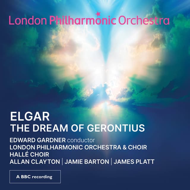 Album cover art for Elgar: The Dream of Gerontius