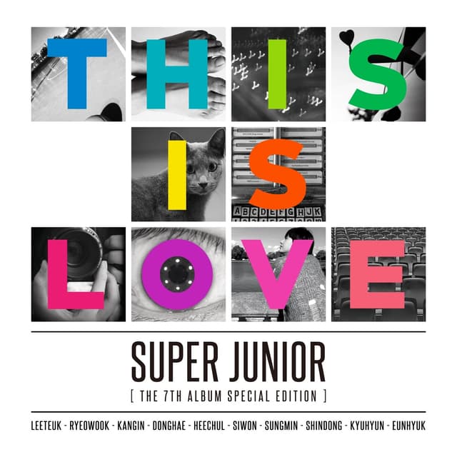 Album cover art for The 7th Album Special Edition 'THIS IS LOVE'