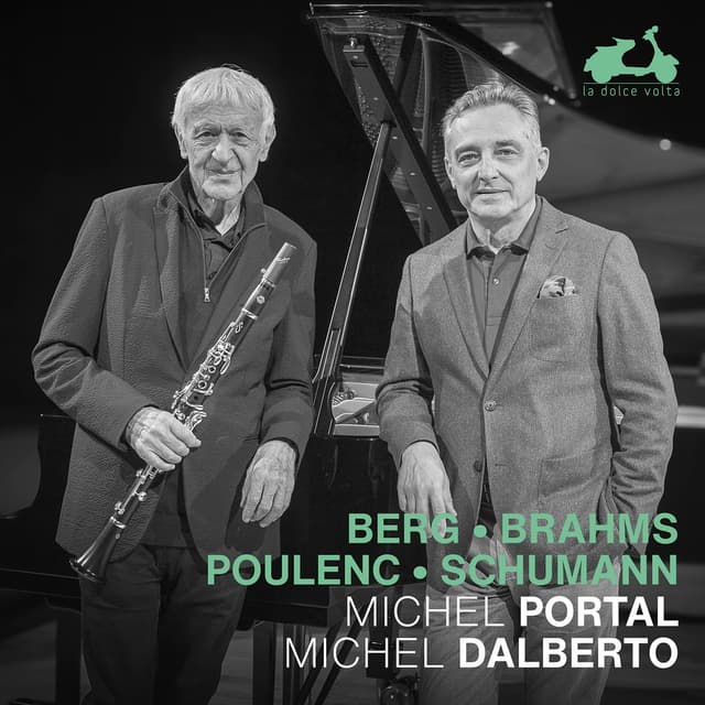Album cover art for Berg ∙ Brahms ∙ Poulenc ∙ Schumann: Sonatas for Clarinet and Piano