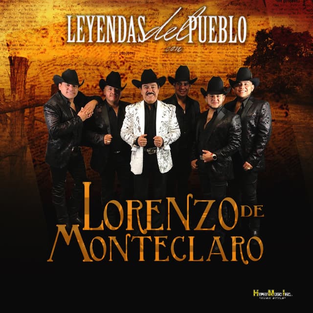 Album cover art for Leyendas del Pueblo con Lorenzo de Monteclaro