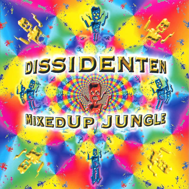 Album cover art for Mixed Up Jungle