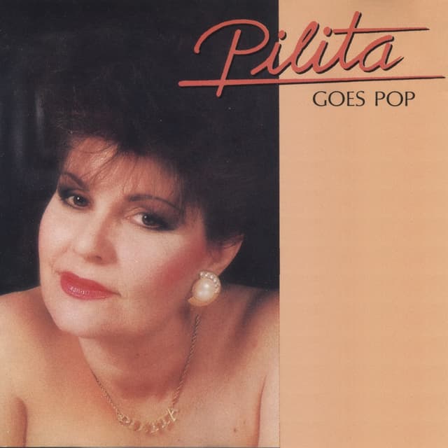 Album cover art for Pilita Goes Pop