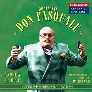 Album cover art for Donizetti : Don Pasquale