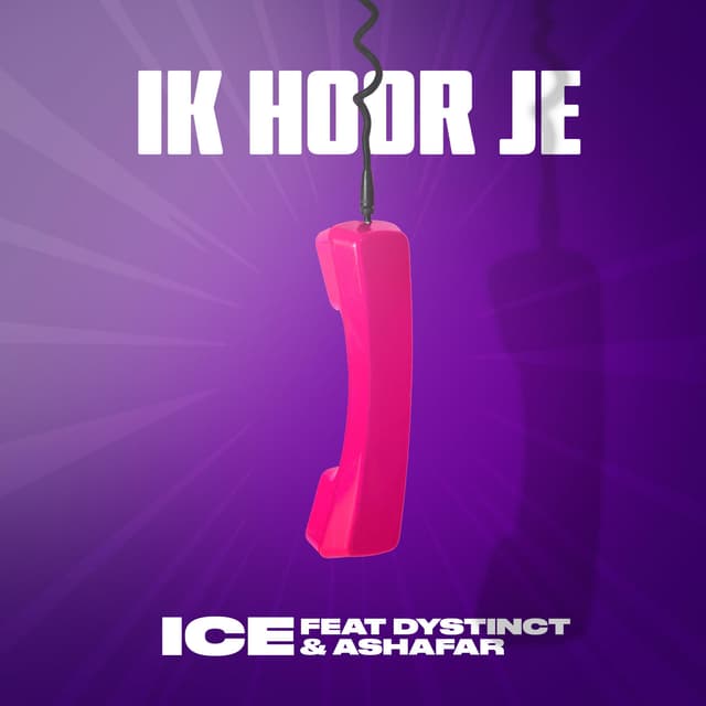 Album cover art for Ik Hoor Je
