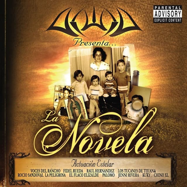 Album cover art for La Novela