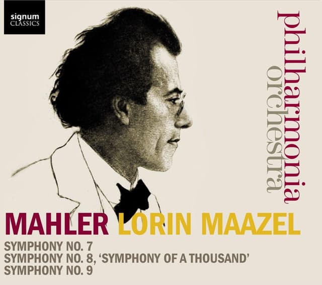 Album cover art for Mahler : Symphonies N°7, N°8, N°9