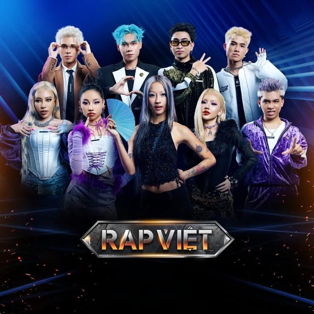 Album cover art for RAP VIỆT 2024, Tập 8
