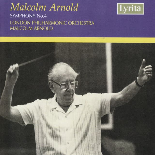 Album cover art for Arnold : Symphonie N°4 Op.71